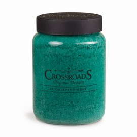 Crossroads Eucalyptus Mint Scented 2-Wick Candle, 26 Ounce