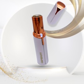 G&P BEAUTY Facial Hair Remover for Women, Facial Razors for Women, Painless Hair Removal Device, Facial Hair Remover kit, Rechargeable Face Shaver (White)