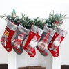 Acina 5 Pcs Christmas Stockings, 18.9" Swedish Santa Gnome Stockings