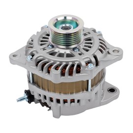 Alternator 11557 New 130A 12V for Altima/Maxima 2011-2018 V6 3.5L, for Maxima 2016-2018 V6 3.5L, Automotive Replacement Alternators Replace OE 11557N, A3TJ3691ZC, 11557N
