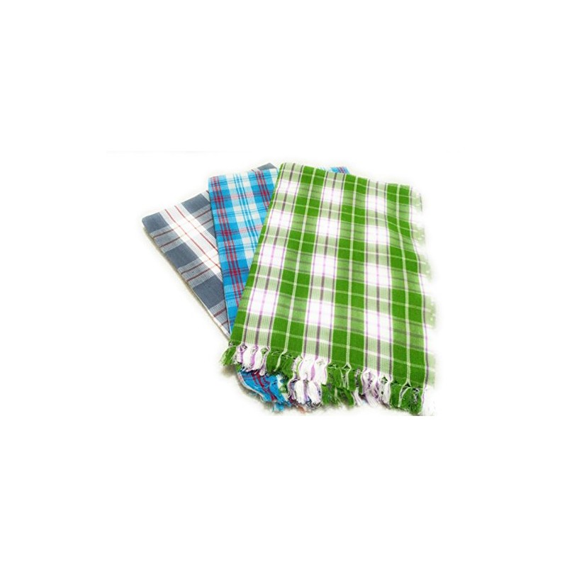 Cotton Colors Large Bath Towels (30 x 60 Inches, D-48)