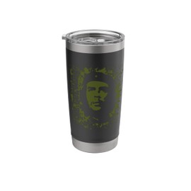 Rebel Cuban Shirt Guerrilla Revolution Vintage Che Guevara Stainless Steel Insulated Tumbler