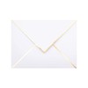 A7 Envelopes - V Flap Foil Border Luxury Mailing Envelopes