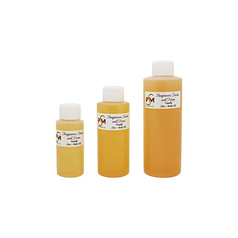 Vanilla Fragrance Oil - 1 Fl Oz Plastic Bottle (30ml)