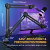 MAONO Microphone Boom Arm: Heavy Duty Adjustable Metal Suspension mic