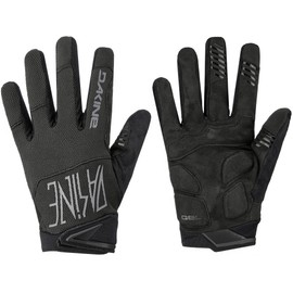 Dakine Mens Syncline Full-Finger Gel Biking Glove, Black, Medium