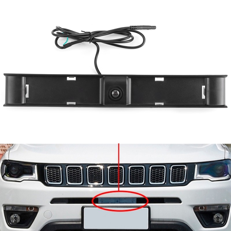 Front View Camera IP67 CCD Car Parking Assistance Camcorder Fits