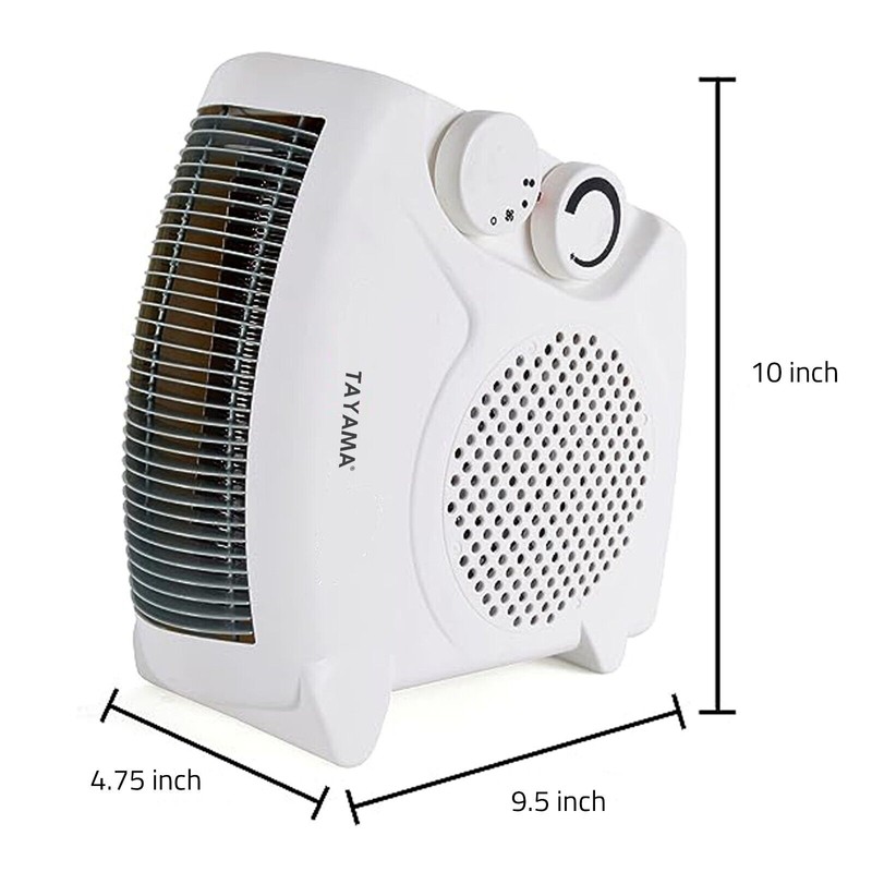 Tayama NEW!!! Tayama Portable Dual Fan Heater with 2 Heat