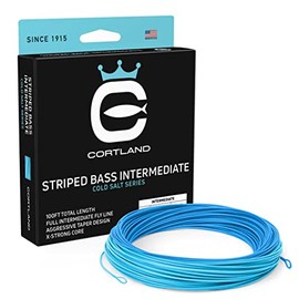Cortland Striped Bass Intermediate Fly Line (Ice Blue, WF9I)