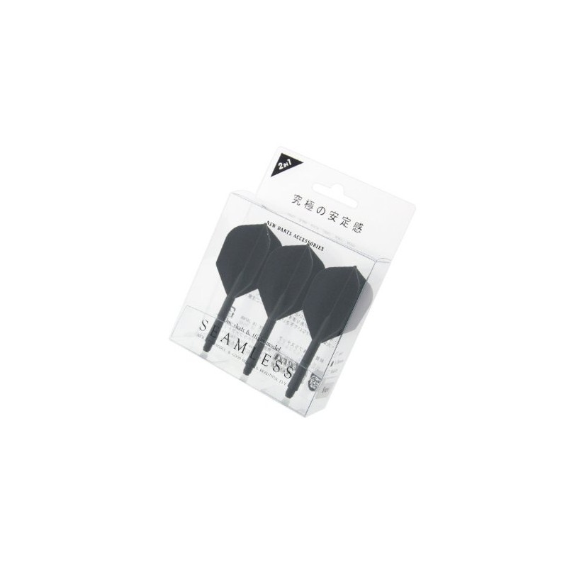 Ptera Factory Integrated Shaft Flight Seamless Shape Invito, Black