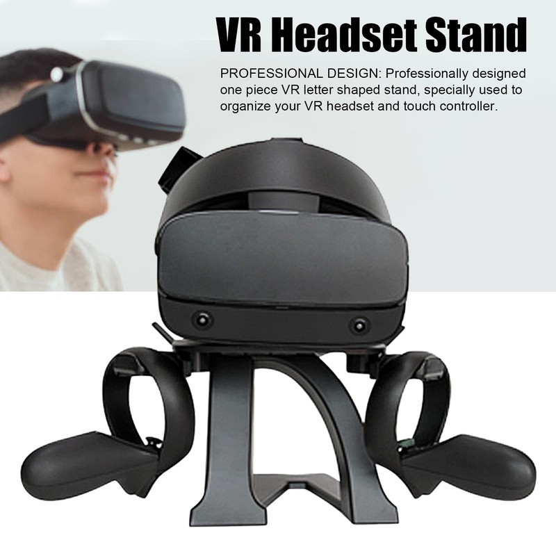 VR Headset Stand VR Universal Display Holder and Controller Mount