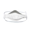 Macrite Industries FIT-N95 Mask, NIOSH Approved, Willow Leaf Shape, Foldable,