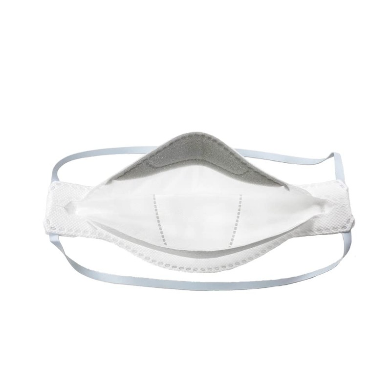 Macrite Industries FIT-N95 Mask, NIOSH Approved, Willow Leaf Shape, Foldable,