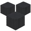 MOUYAT 30 Pack 4x4 Inch Black Slate Plates, Square Slate