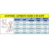 Aspire Cotton Retro Adjustable Ruffle Apron Kitchen Cooking Adult &