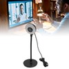 Ouitble Webcam with Light 8MP USB Web Cam PC Streaming
