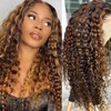ACIWP Deep Wave Lace Front Wigs Human Hair 13x6 HD