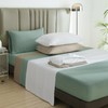 David's Home 4PCS Cooling Sheets Set Twin Size, 100% Rayon
