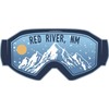 Red River New Mexico Ski Adventures Souvenir 2 Inch Fridge