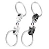 JEINAPA 2Pack Aluminum Magnetic Quick Release Keychain, Detachable & Portable