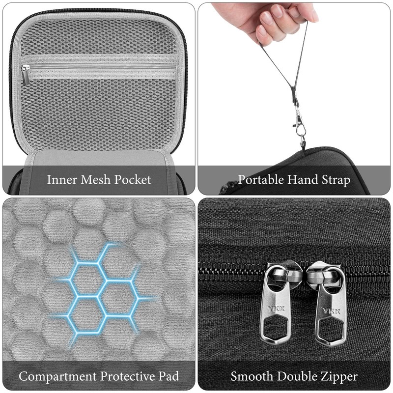 Geekria Carrying Case Compatible with Insta360 GO 3, GO 3S,