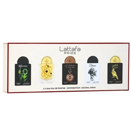 Lattafa Pride Gift Sets – Long Lasting Arabian Perfumes for Women Collection No.1 (5 x 20ml) – Eau de Parfum Spray – Elegant Ladies Perfume with Luxurious Scents – Premium Gift Box for Every Occasion