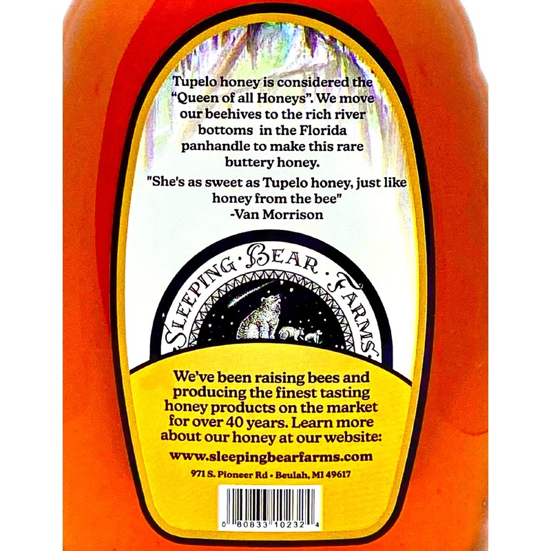 Tupelo Honey 32oz - 2 pound -Two pound Jar- from