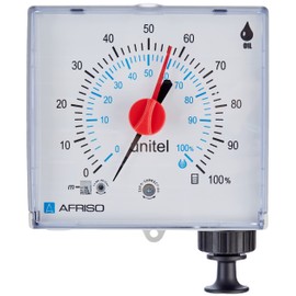 Afriso 72500 Pneumatic Tank Capacity Indicator Unitel up to 50 Metres, White