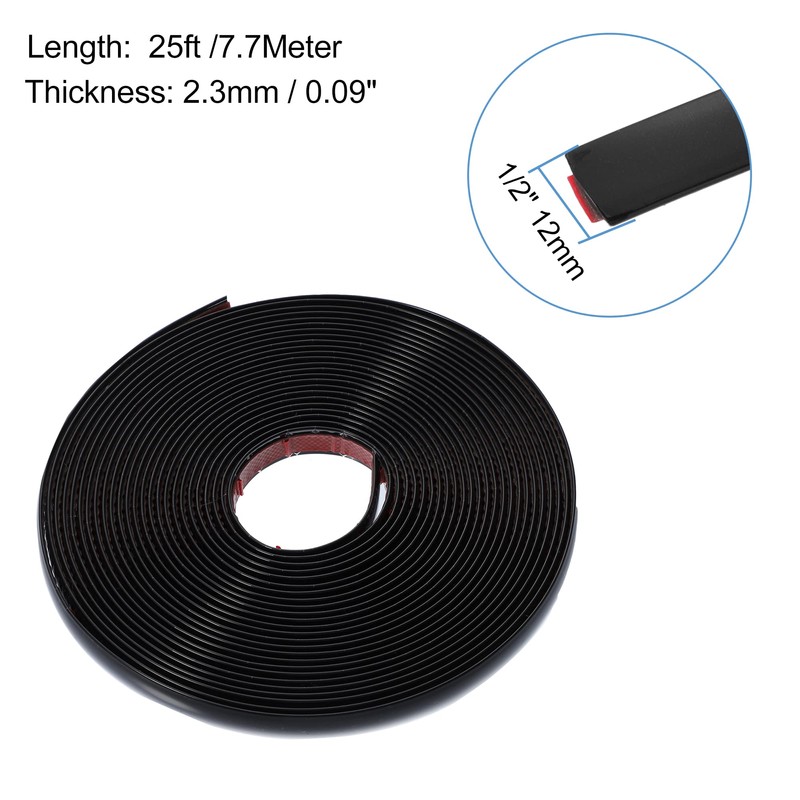 X AUTOHAUX 25ft Car Truck RV Door Window Bumper Side
