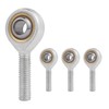Pack of 4 Joint Head, M10 Spherical Bearings, Male Thread,