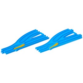 Plarail R-13 Single Wire, Double Line Point Rail (1 of each)
