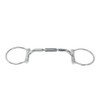 Huxlay Bros D Ring Comfort Snaffle Bit with Copper Inserts,