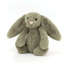 Jellycat Peluche Bashful Fern Bunny Small - l : 9 cm x H: 18 cm