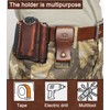 Leather Tape Measure Holder for Belt - Heavy Duty Tool