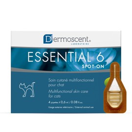 Bayer Dermoscent Essential 6 Spot On Skin Care for Cats Pet Itch Remedies