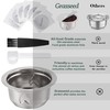 Grasseed Refillable Vertuo Capsule, Reusable Stainless Steel Vertuo Pod Kit