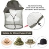 GWHOLE 2 Pack Mosquito Head Net Protector Face Neck Protection