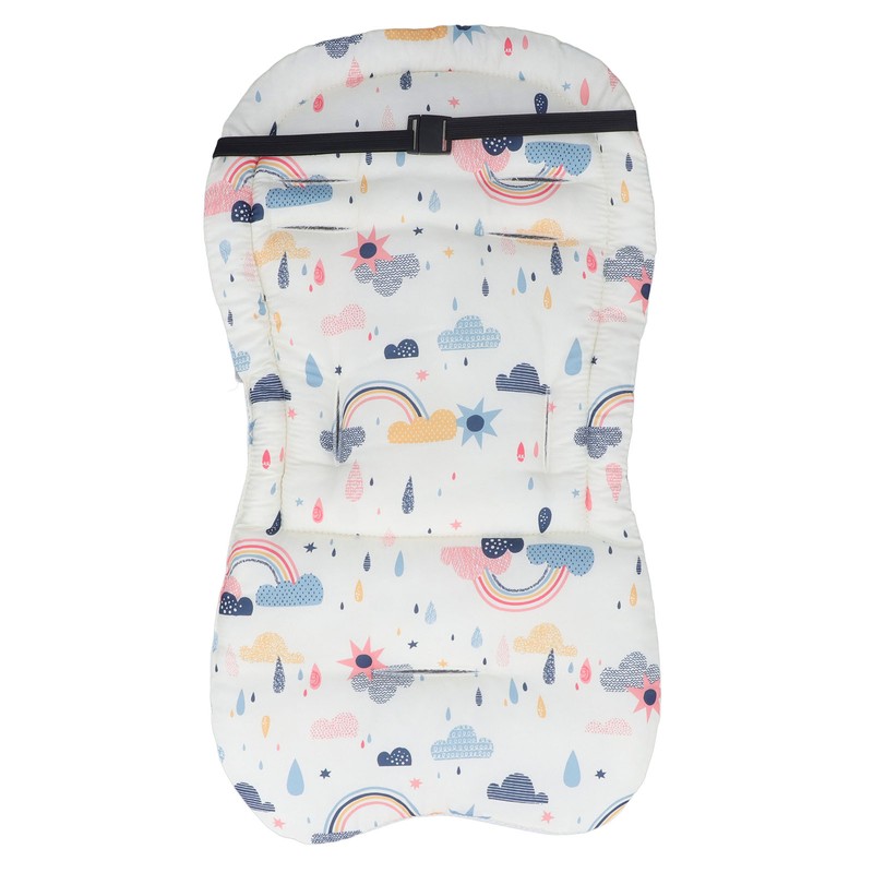 Baby Seat Pad Liner for Stroller Soft Breathable Cotton Universal