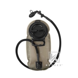 KRYDEX Tactical Hydration Carrier MOLLE Pack 1.5L Water Bladder for Vest Green - 1.5L Water Bladder