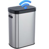 Garvee 50 Liter/13 Gallon Trash Can for Kitchen, Touchless Rectangular