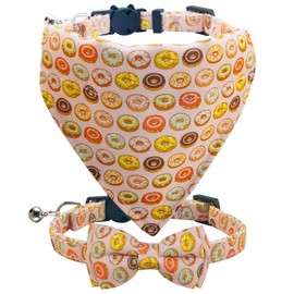 SuperBuddy Cat Collars Breakaway with Bell - 2 Pack Cat Safety Collars for Boys & Girls - Safety Buckle Kitten Collar for Pet Supplies,Stuff,Accessories