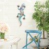 Deco 79 Metal Lizard Home Wall Decor Indoor Outdoor Floral