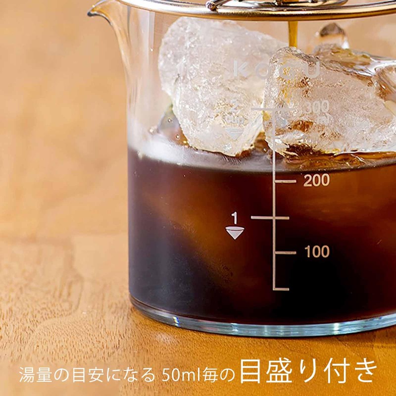 Shimomura Co., Ltd. 45867 Coffee Instruments Broken Resistant Server, Smart,