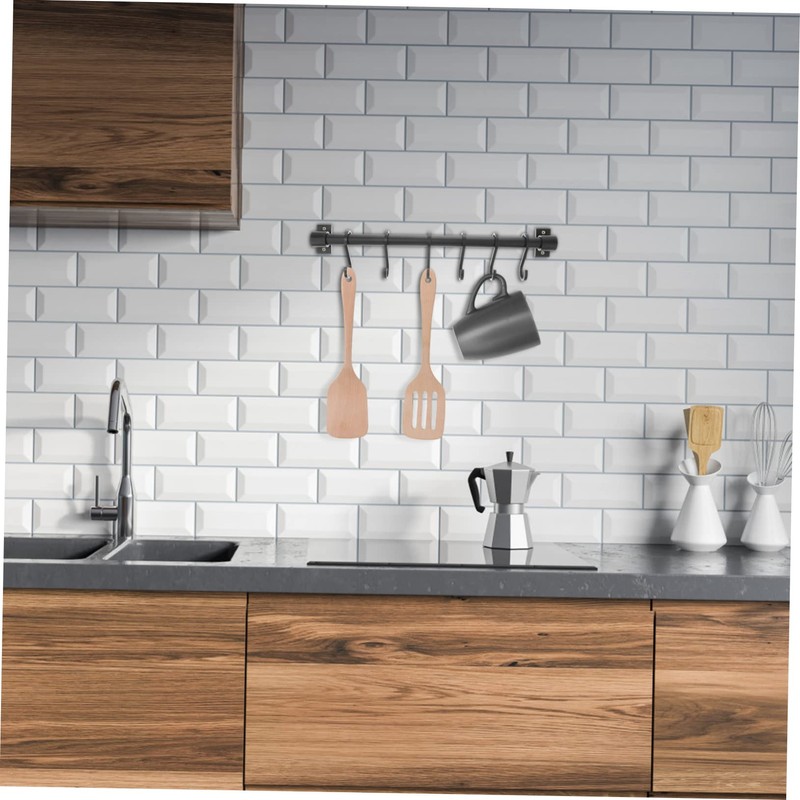 ABOOFAN 1Pc Kitchen Hanging Hook Rack Space Saving Utensil Holder