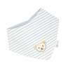 Steiff Unisex Baby Basic Bandana GOTS, celestial blue