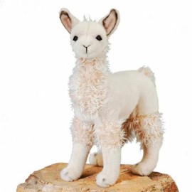 Fiesta Toys Standing Llama Plush Stuffed Animal Toy 12.5" A04373 Farm Animal