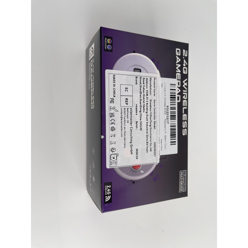 miadore 2 X Wireless SNES Controller, 2.4GHz USB Empfänger, USB