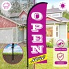 Buryeah 2 Sets Now Open Flag Banner for Business Advertising