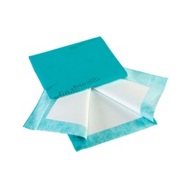 Cardinal Health™ Premium Underpad, Wings™ Maximum Absorbency, Teal, 31 x 36IN, Case of 40