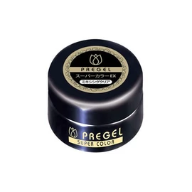 Pregel Super Color EX Mixing Clear 0.2 oz (4 g) Color Gel Thinning Gel UV/LED Compatible